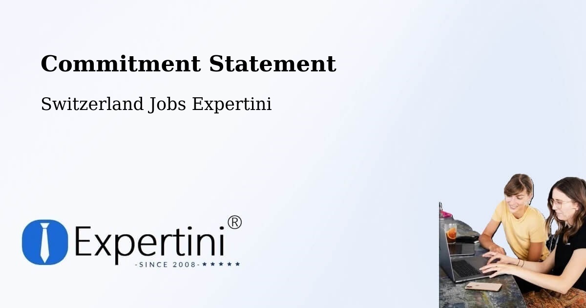 Commitment Statement - Switzerland Jobs Expertini