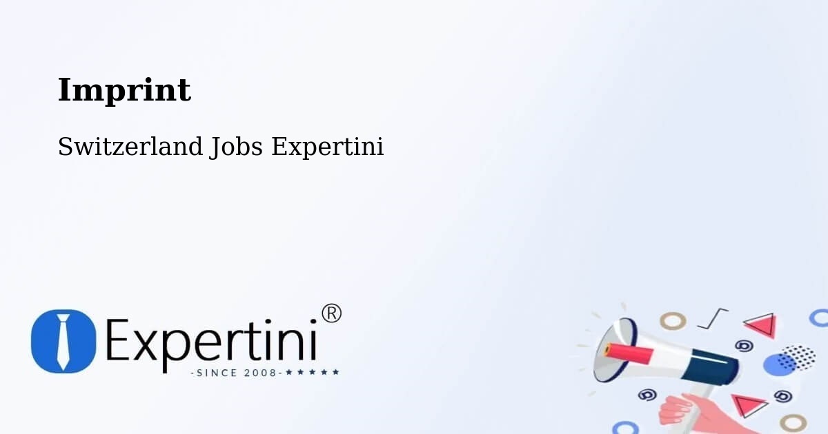Imprint – Zug - Switzerland Jobs Expertini